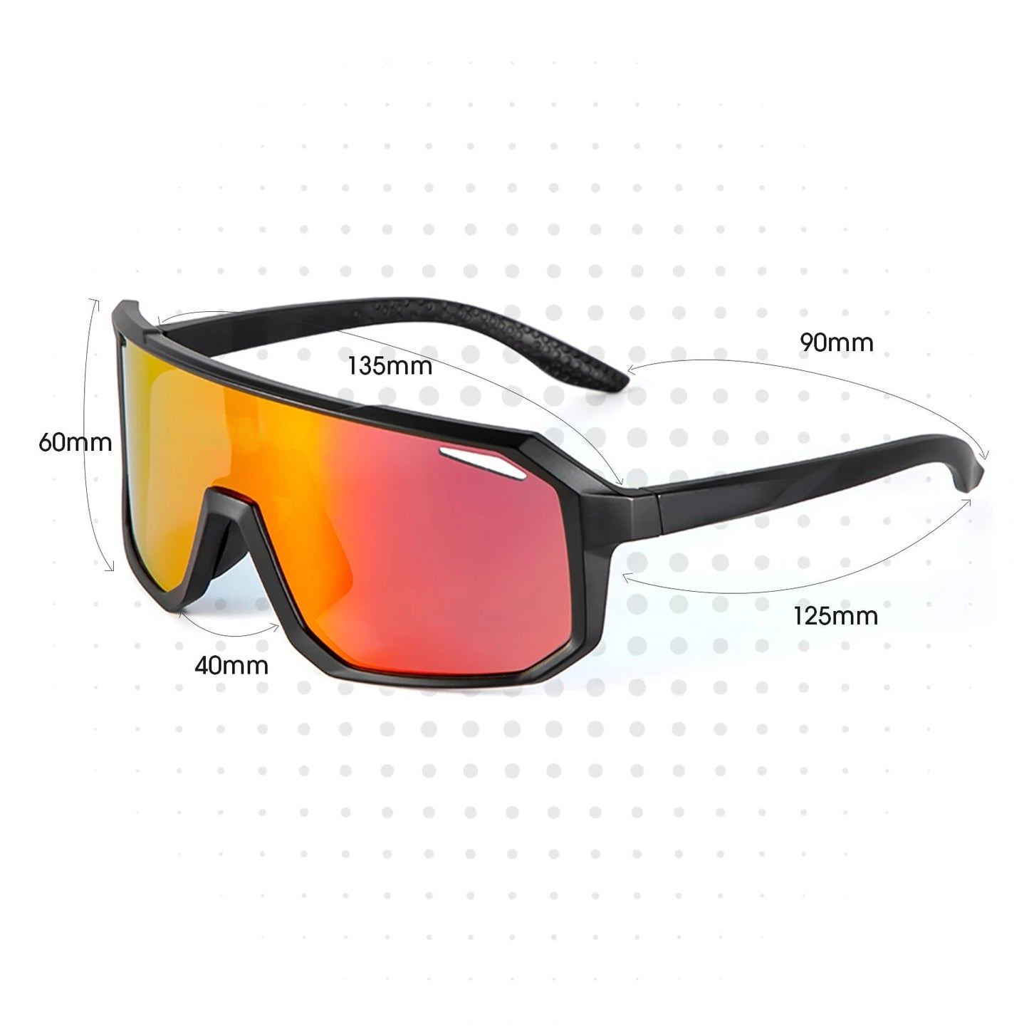 Polarisiert Fahrradbrille